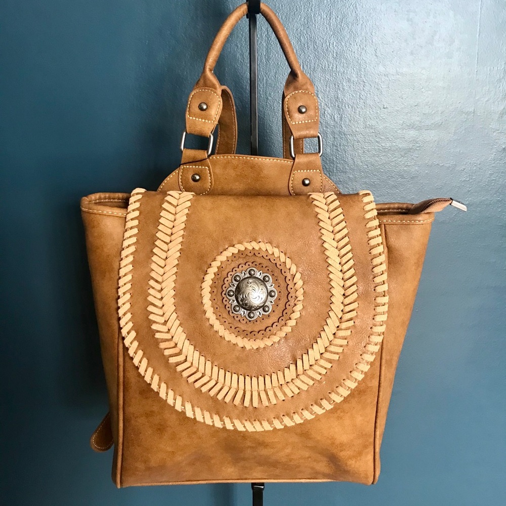 NWT Montana West Western Cow Girl Backpack